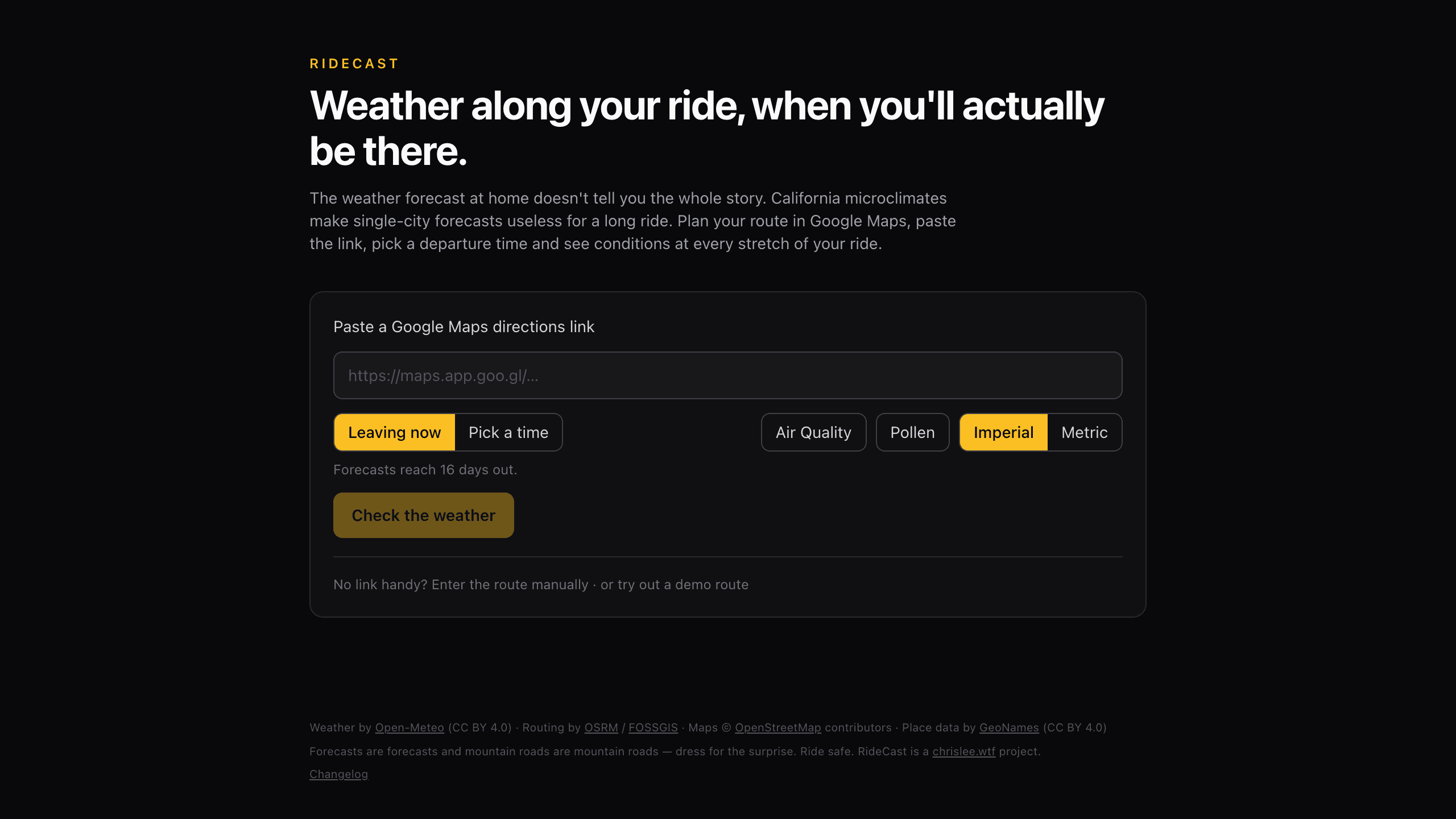 ridecast